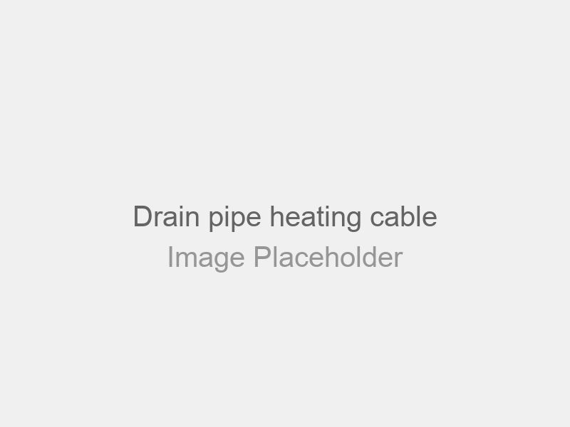 Drain pipe heating cable