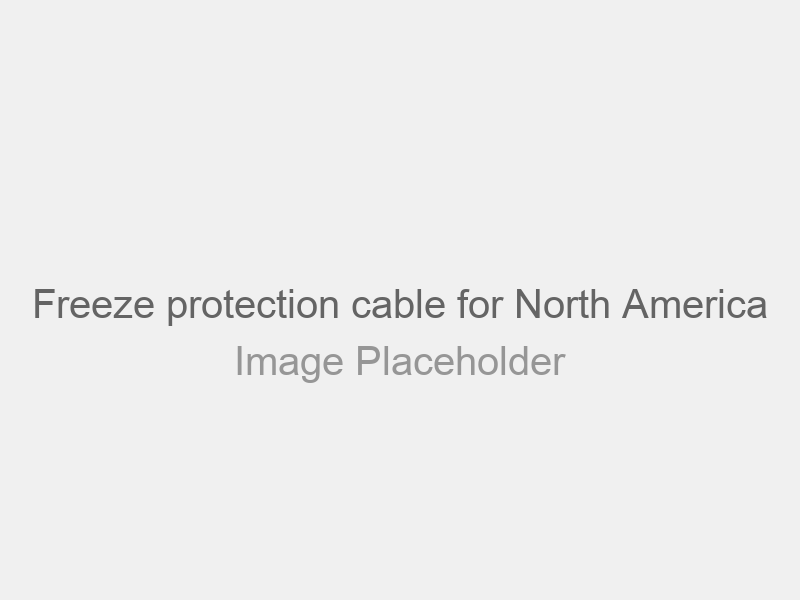 Freeze protection cable for North America
