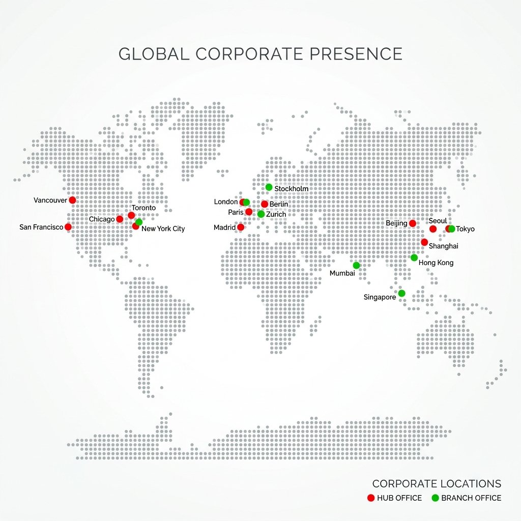 Global Presence Map
